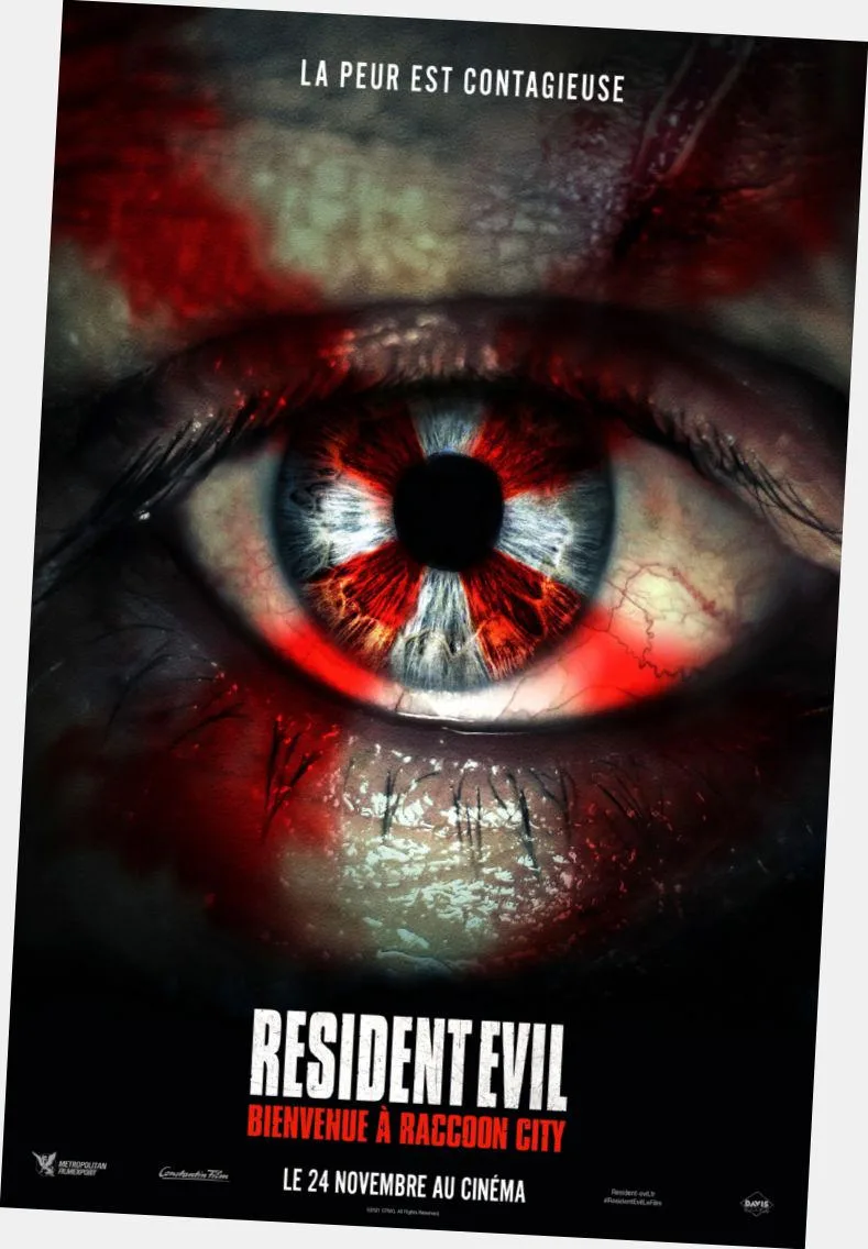 Western Graphic Western Graphic Resident Evil Welcome French Movie Poster 24"x36 — product photo
