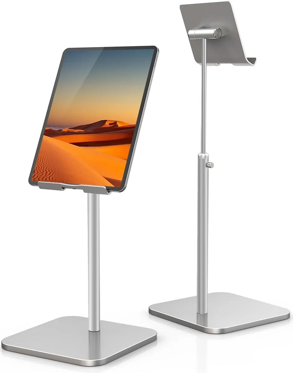 MCHOSE MCHOSE Tablet Stand Height Angle Adjustable Silver — product photo
