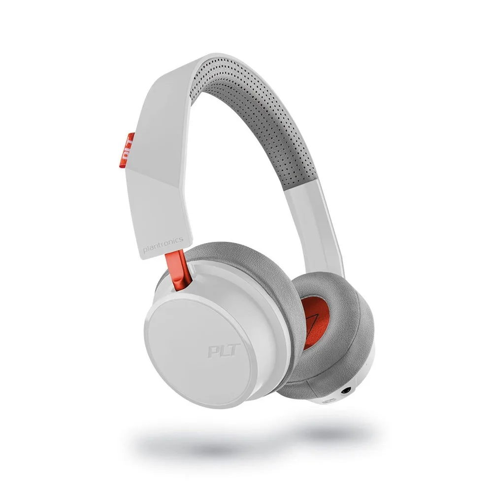 Plantronics Plantronics BackBeat 500 Wireless Headphones White/Orange — product photo