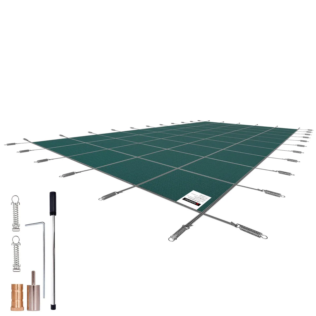 VEVOR VEVOR Pool Safety Cover 18x36ft Rectangle Inground Green — product photo