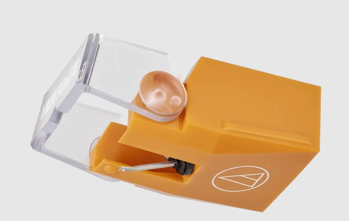 Audio-Technica Audio-Technica AT-VMN30XEN nude elliptical cartridge 0.3 x 0.7 mil orange — product photo