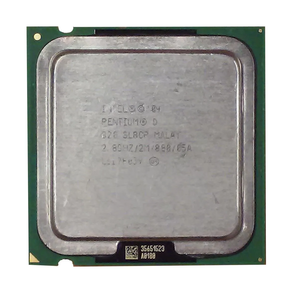 Intel Intel Pentium D 2.8 GHz 800 MHz FSB LGA775 switch module — product photo