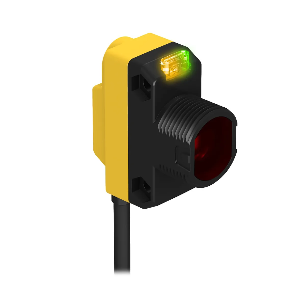 Banner Banner QS18EP6XLPCQ5 photoelectric sensor 18 mm 3000 mm range 10-30 V dc PNP M12 pigtail IP67 — product photo