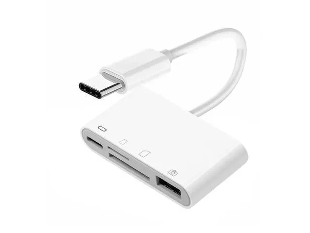 LORDWORLD LORDWORLD USB-C 2.0 Card Reader PD 27W 480Mbps — product photo