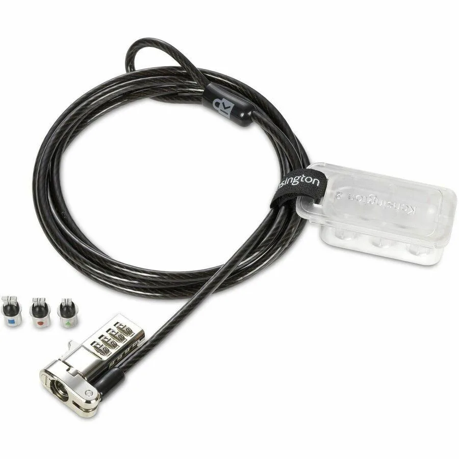 Kensington Kensington K62317WW 3-in-1 Combination Serialized Security Lock — product photo