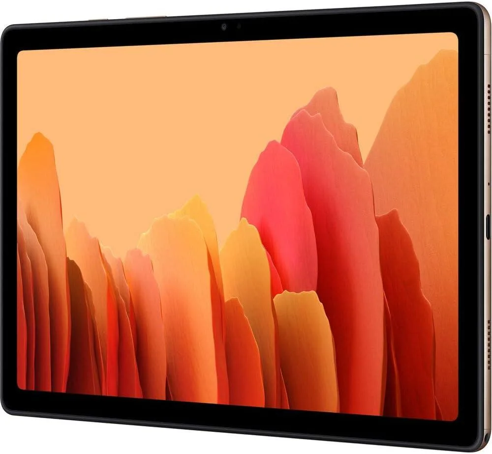 SAMSUNG SAMSUNG Galaxy Tab A7 10.4 Wi-Fi 64GB Gold with 64GB Memory Card — product photo