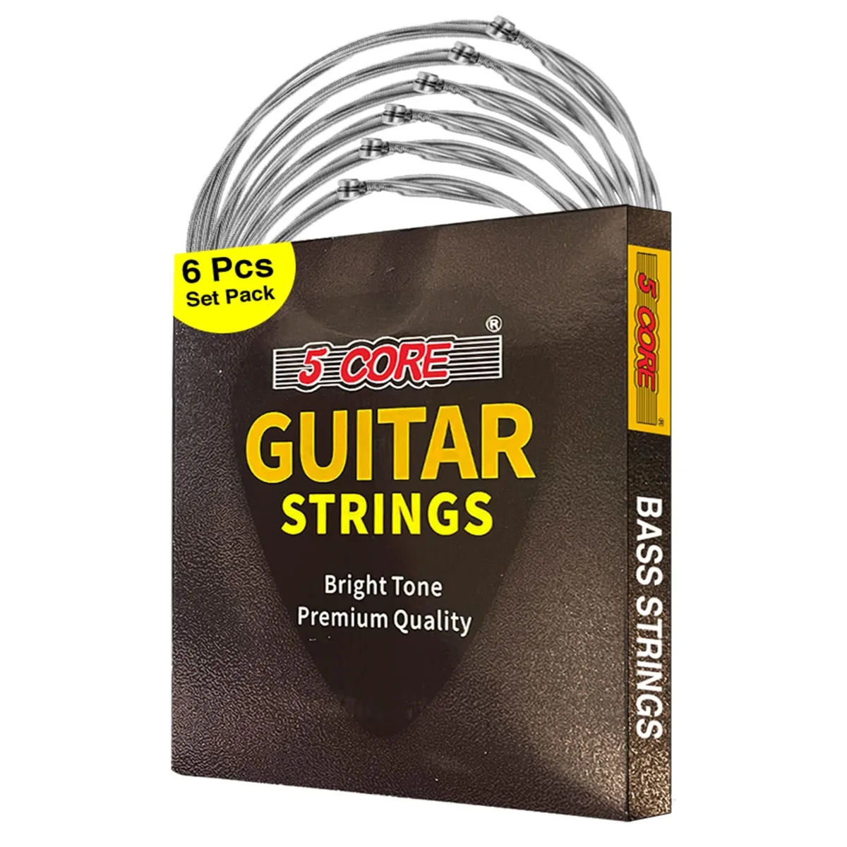 5 Core 5 Core GS EL BSS 6PCS Bass Guitar Strings Extra Light .032-.128 — product photo