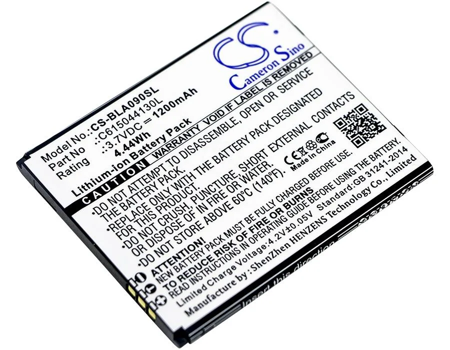 Cameron & Co Cameron & Co DS-CS-BLA090SL cell phone battery 1.2 Ah — product photo