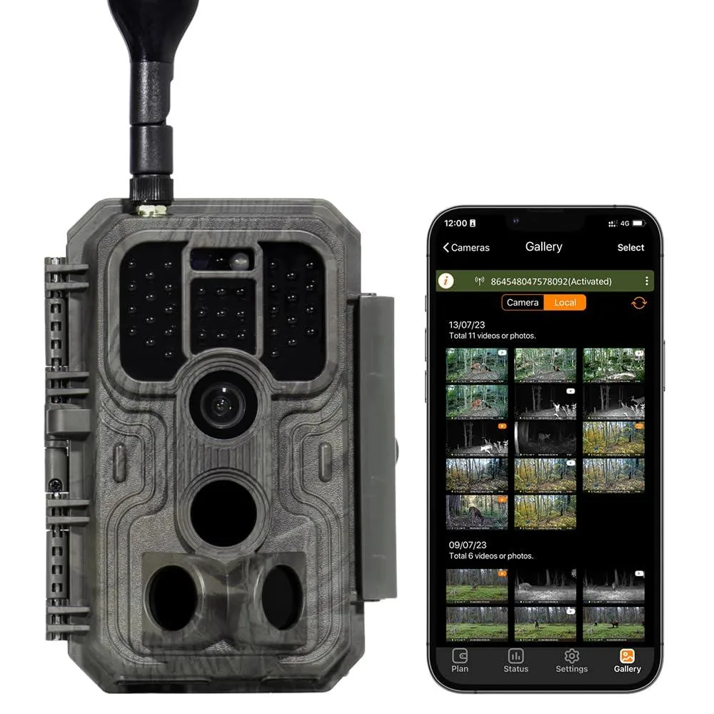  Meidase S950 4G LTE Cellular Trail Camera 1296p 32MP 100ft No-Glow 940nm 2.4in 512GB SD — product photo