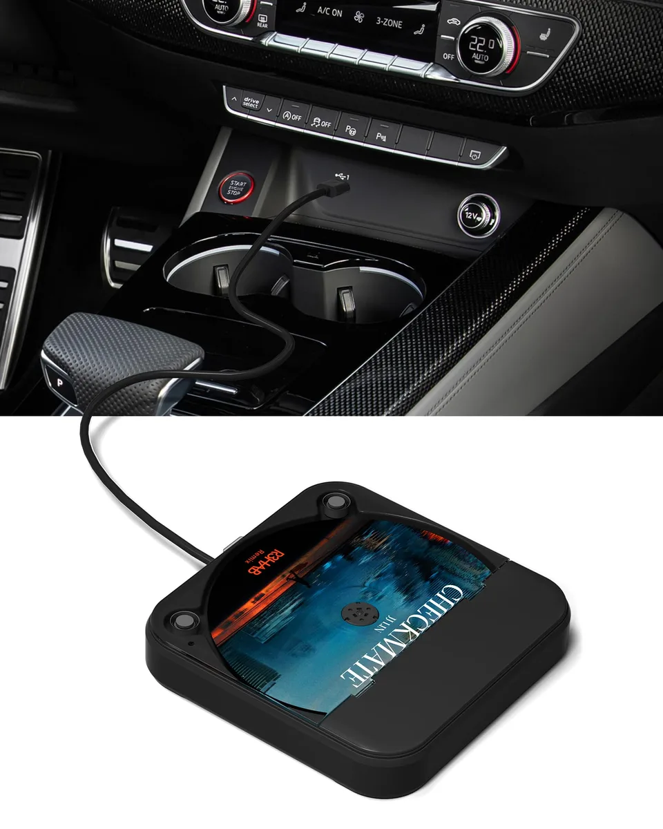 CD Player 4.5in 0.85in 0.472kg — product photo