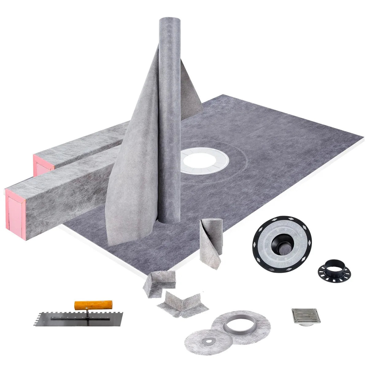 VEVOR VEVOR VV-LYDZ-ABS3860Z 38×60 in shower curb kit bathroom tub — product photo