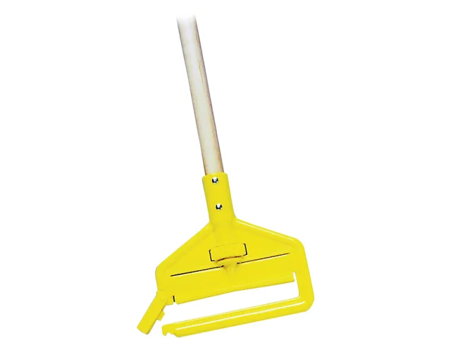 Rubbermaid Commercial Rubbermaid Commercial H116000000 60" Invader Wet Mop Handle Yellow Hardwood Plastic cleaning — product photo