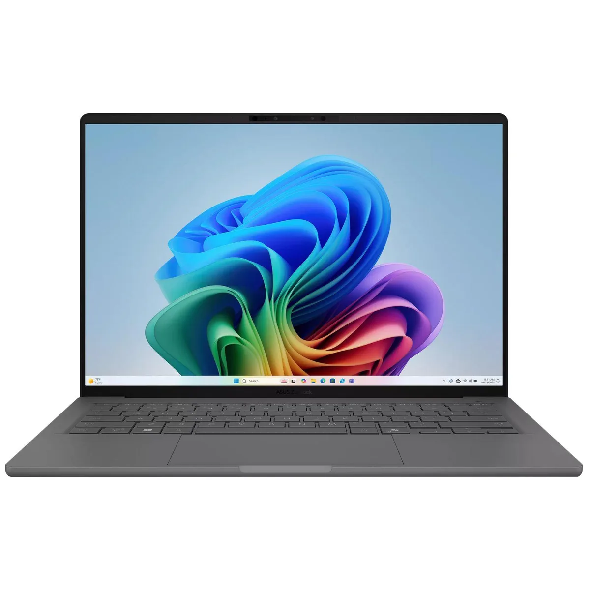ASUS ASUS Zenbook A14 UX3407QA-CS51-CB-RB laptop 14" Snapdragon X X1-26-100 16GB 512GB Grey refurbished — product photo