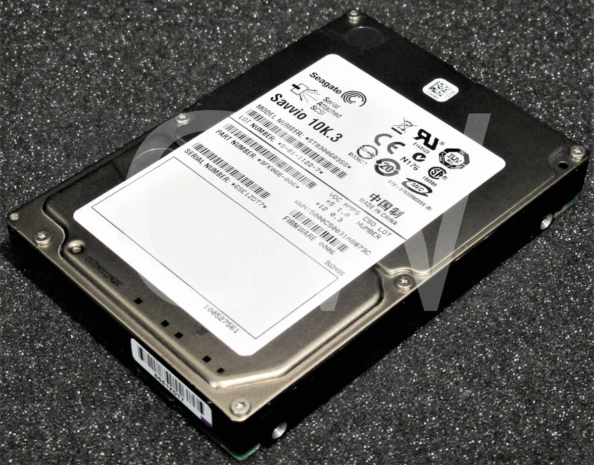 Seagate Seagate ST9300603SS 9FK066-006 300GB 10000RPM 2.5" SAS internal hard drive — product photo