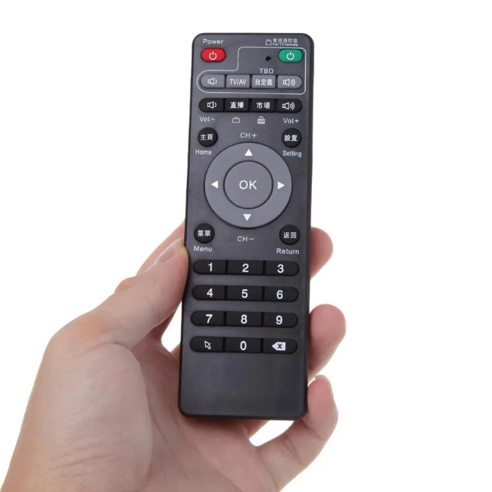 Ruth's sister Ruth's sister International Power Cord 14x4.5cm Black IR Learning Remote for Unblock Tech Ubox Gen 1/2/3 — product photo