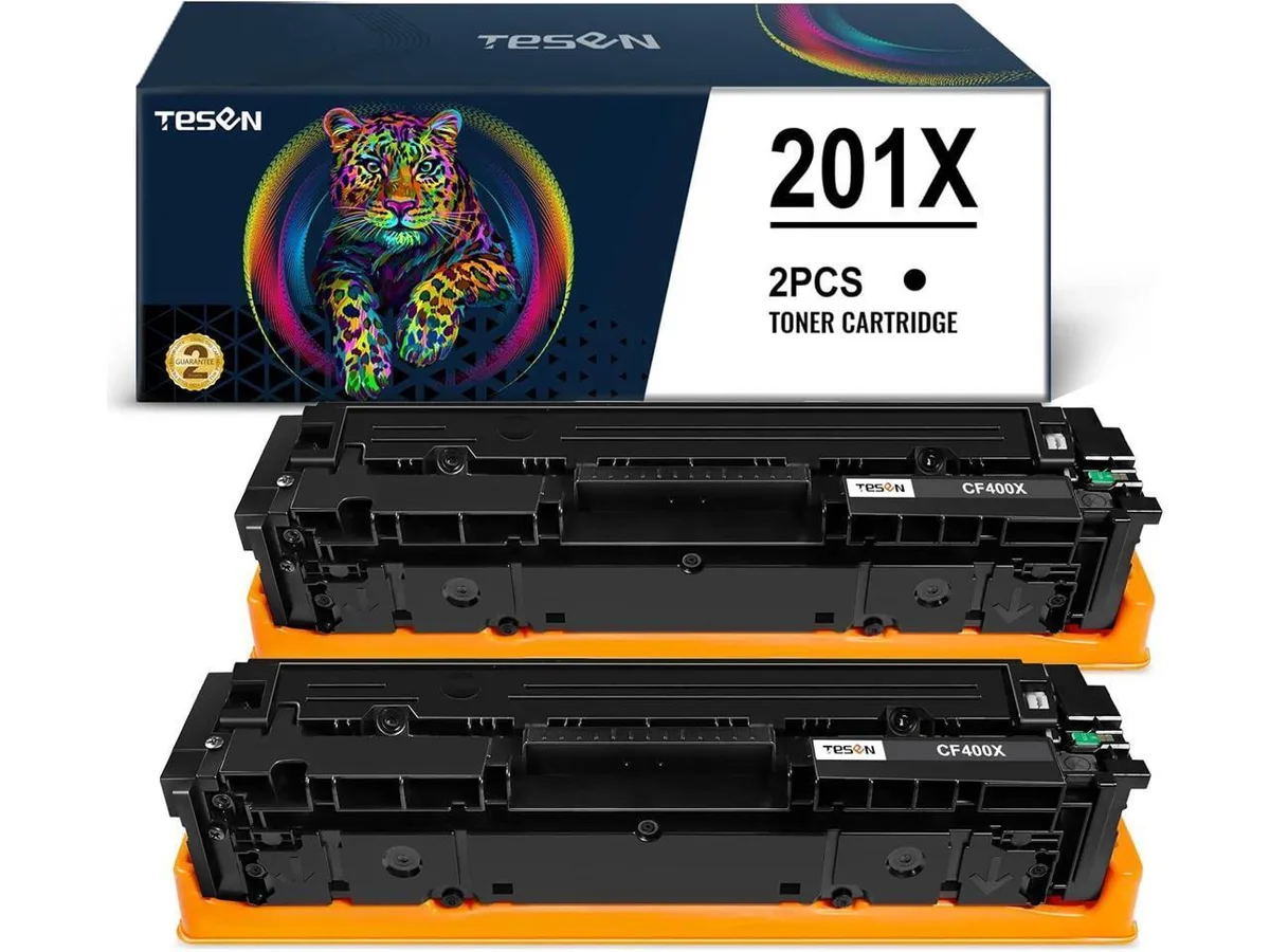 V4ink V4ink 201X CF400X Black Toner Cartridge 2PK 2800 pages — product photo