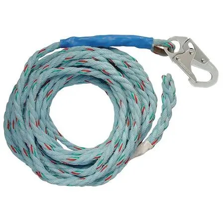 Condor Condor 45J302 Vertical Lifeline 50 ft 310 lb Blue — product photo