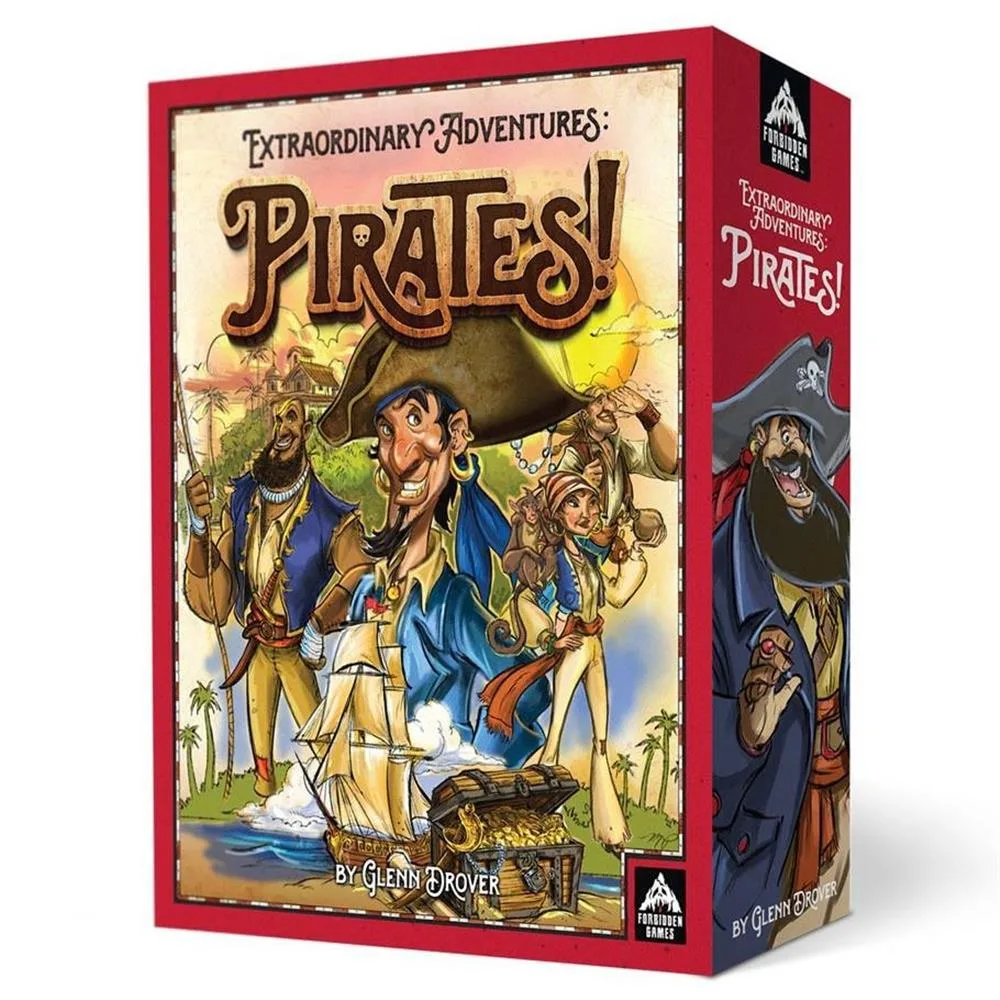 Forbidden Games Extraordinary Adventures Pirates Board Game Forbidden Games — product photo