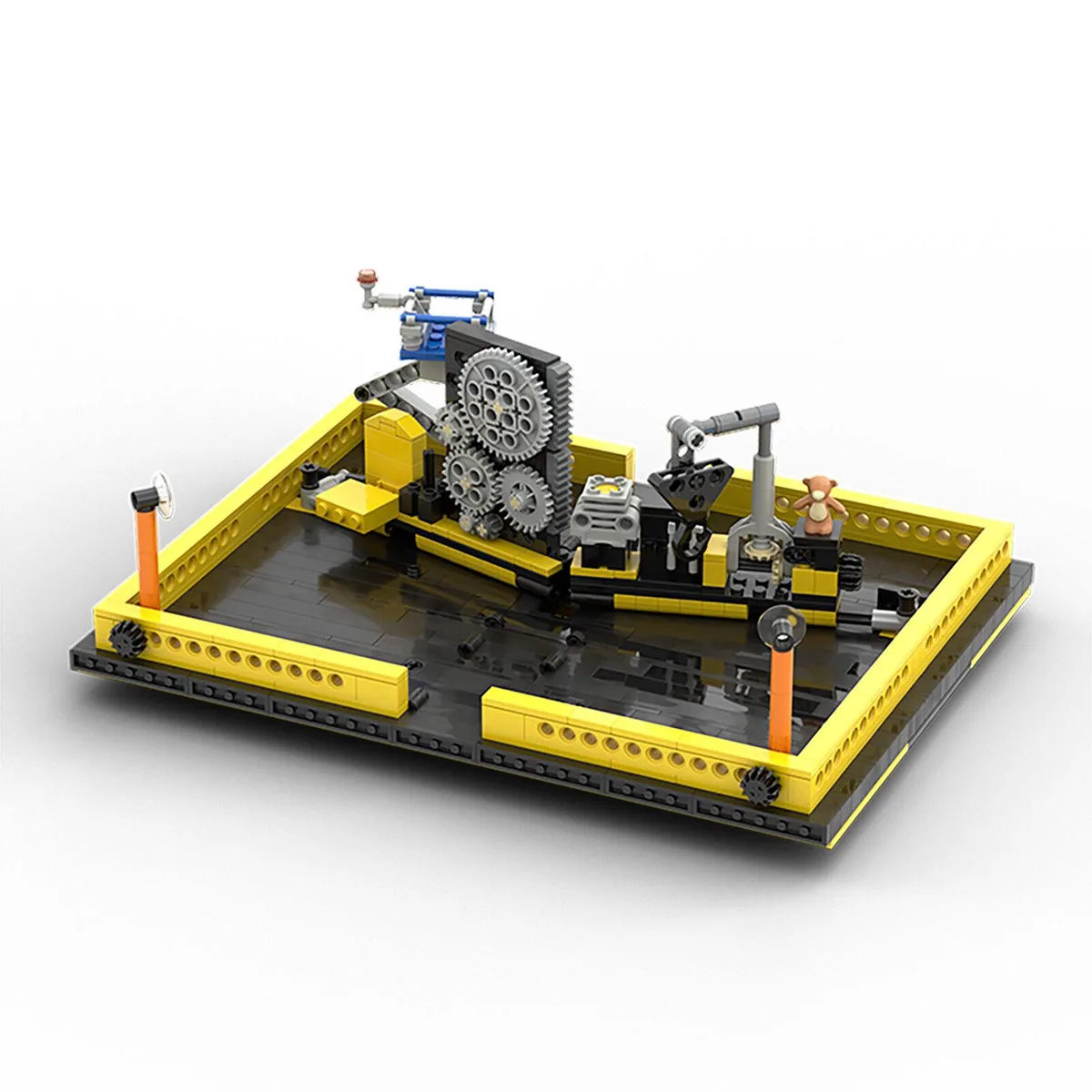 ZITIANYOUBUILD ZITIANYOUBUILD C4597 Pop-up Book Gears Crane 723 Parts — product photo