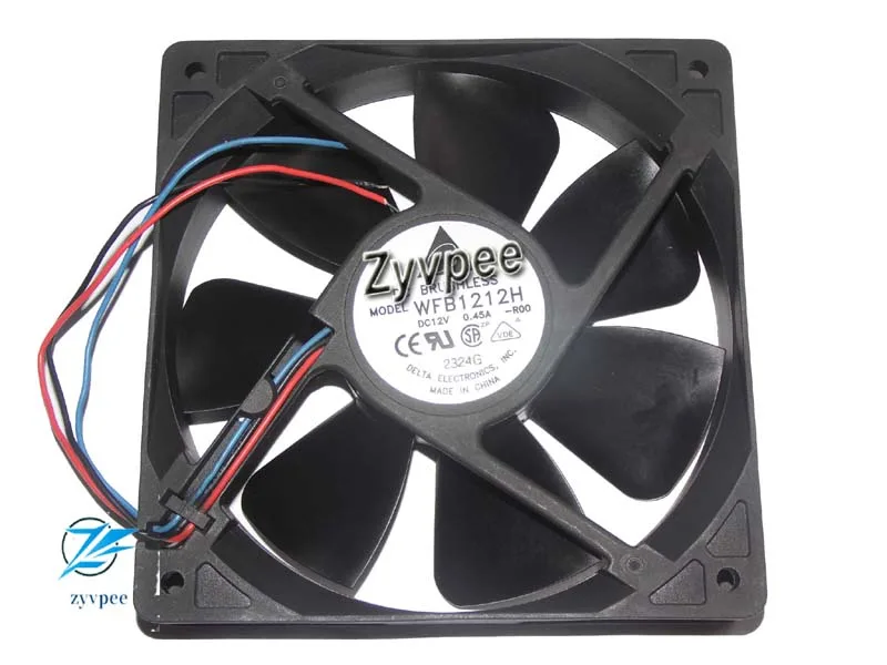 Zyvpee Zyvpee WFB1212H -R00 120×25mm 12V .45A 3-wire inverter case fan — product photo
