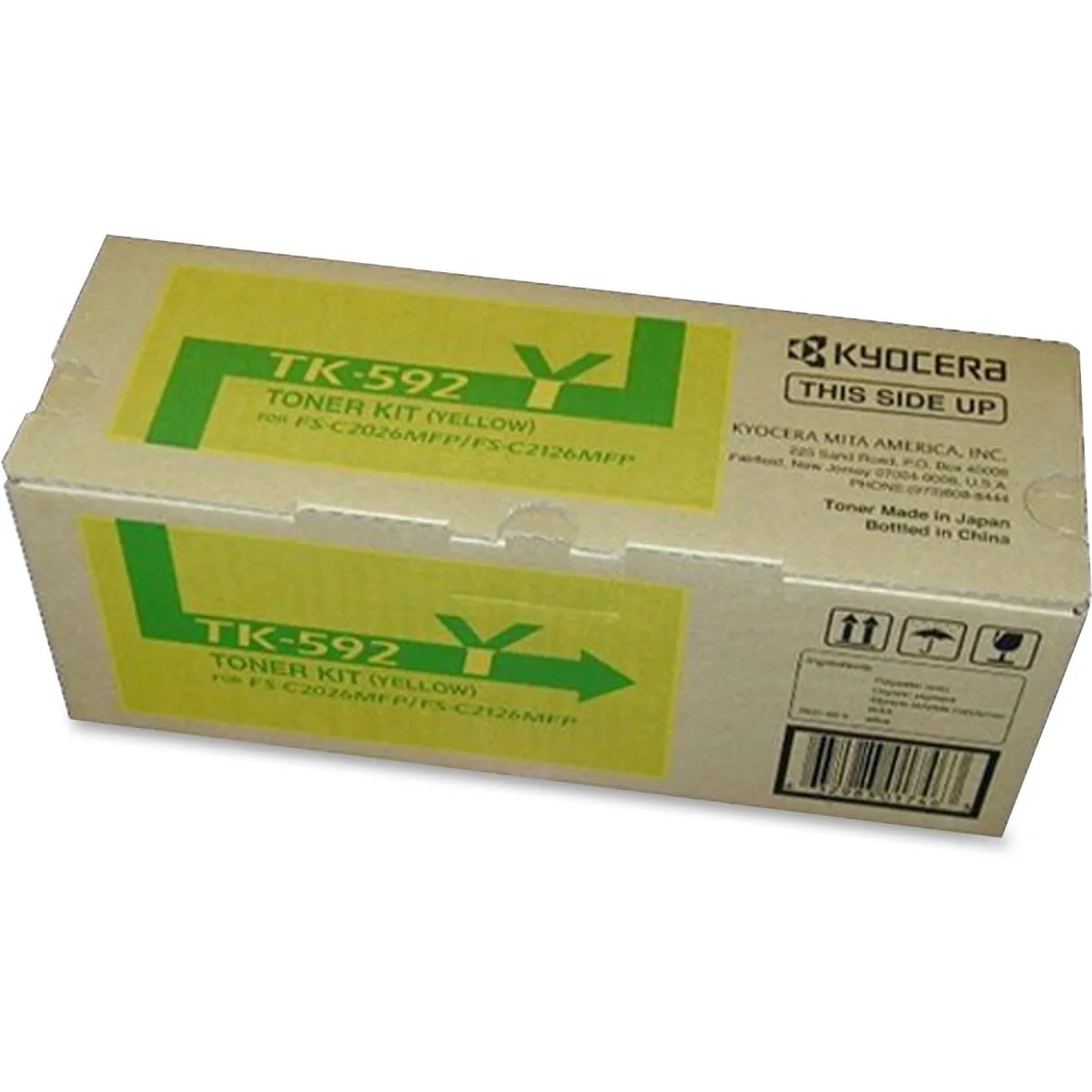 Kyocera Kyocera TK592Y Yellow Toner Cartridge 5000 Pages — product photo