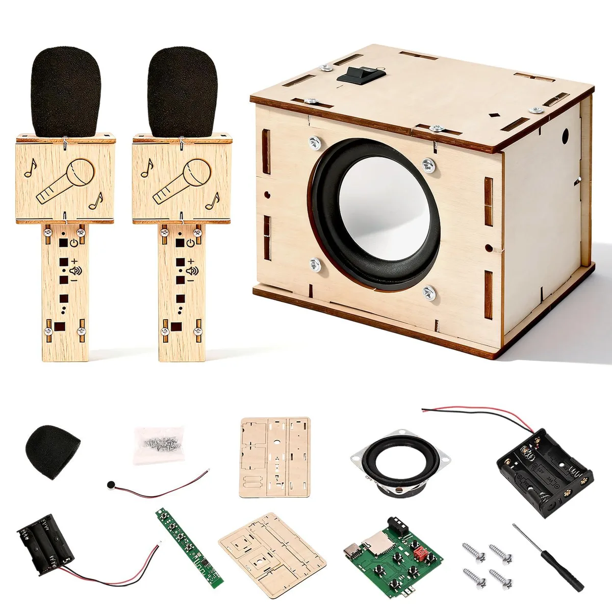  Spin Master Snaste 001 STEM Kit with Bluetooth Speaker and 2 Wireless Microphones — product photo