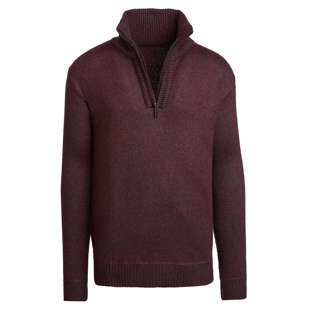 Altatac Altatac Men's Half-Zip Mock Neck Sweater Red 2XL — product photo