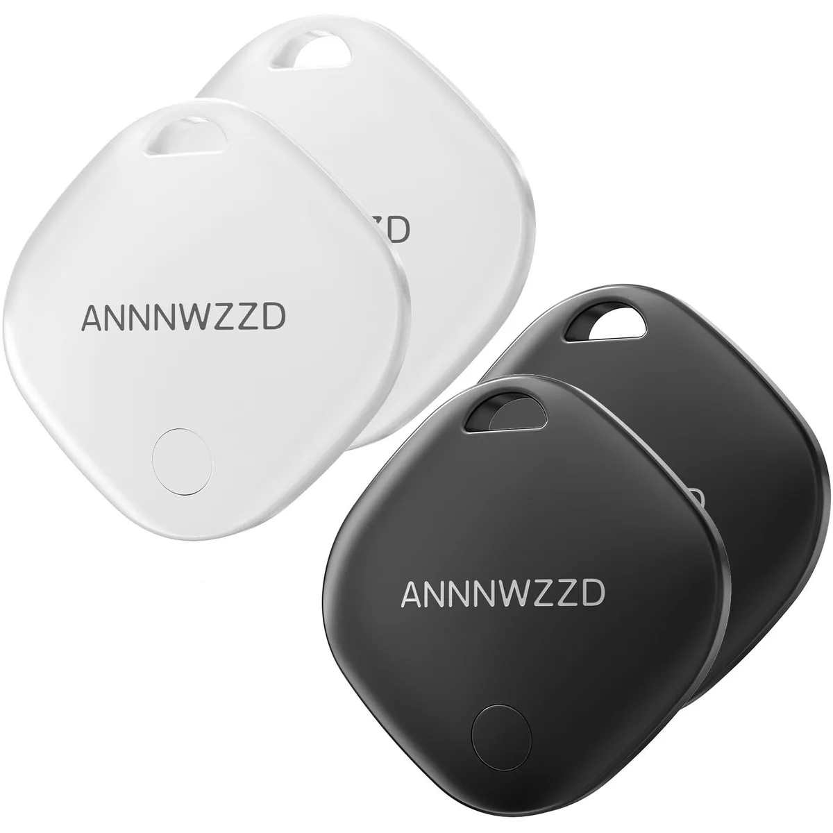  ANNNWZZD LK-IG4T01 4-pack item finders with Apple Find My wallet — product photo