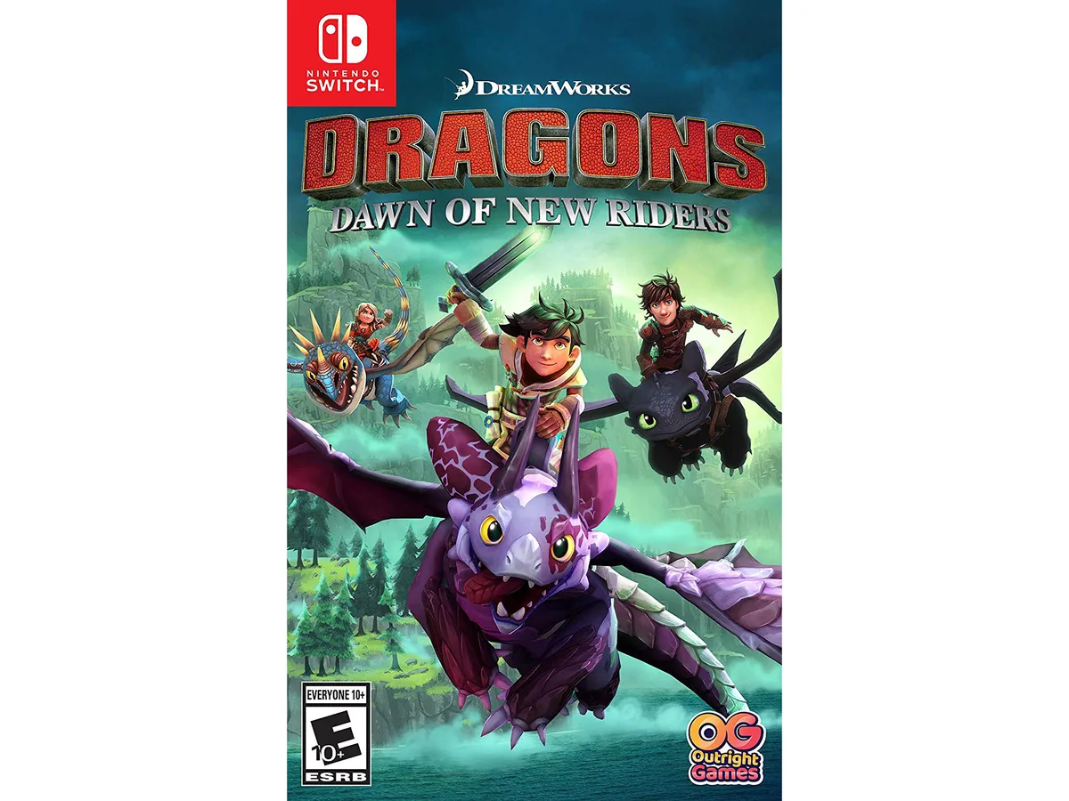 Outright Games Outright Games Dragons: Dawn Of New Riders nintendo switch video game — product photo