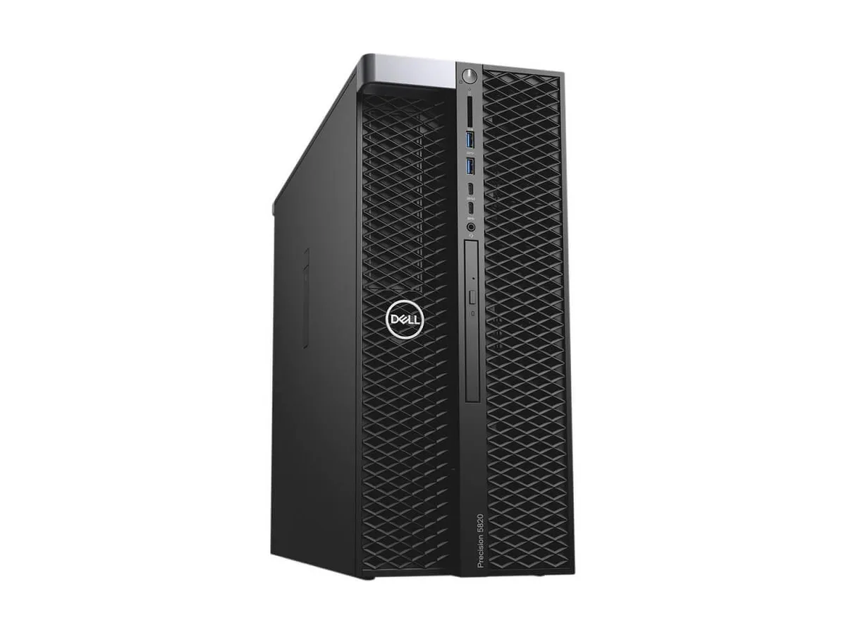 DELL DELL Precision T5820 workstation Xeon W-2123 3.6GHz 4-core 64GB DDR4 250GB NVMe Quadro P4000 — product photo