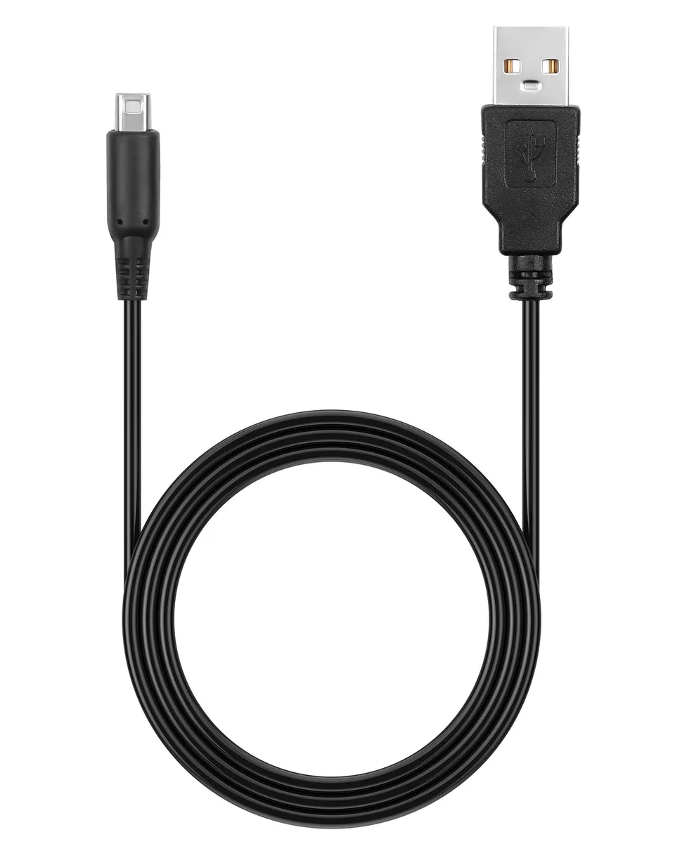TriverseTech USB Charging Cable for Nintendo 3DS/2DS/DSi 1.2m Black — product photo