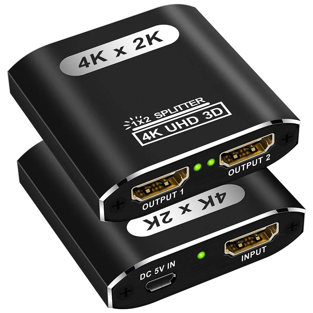 Hitoor Hitoor HDMI Splitter 1 in 2 Out 4K Video Splitter — product photo