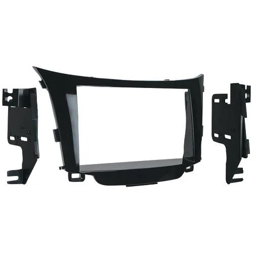 METRA METRA 95-7357HG Double-DIN Dash Kit High Gloss Black — product photo