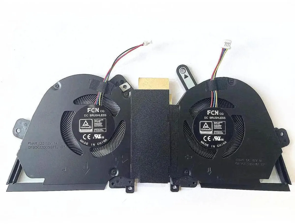 Vszerda Vszerda CPU GPU Cooling Fan TUF Dash F15 FX516P FX516PR Air RTX3070 — product photo