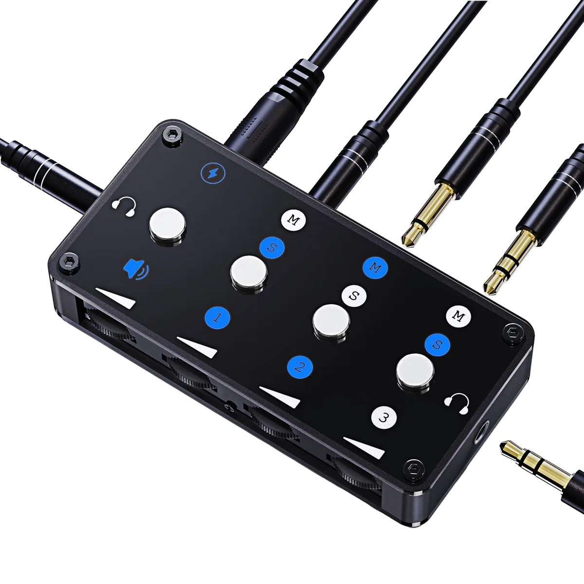  cooidea A09 3-Channel Mini Audio Mixer USB-Powered — product photo