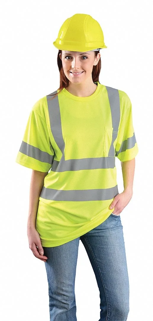 Occunomix Occunomix ANSI Class 3 T-Shirt Yellow 3XL 32 in 56 in — product photo