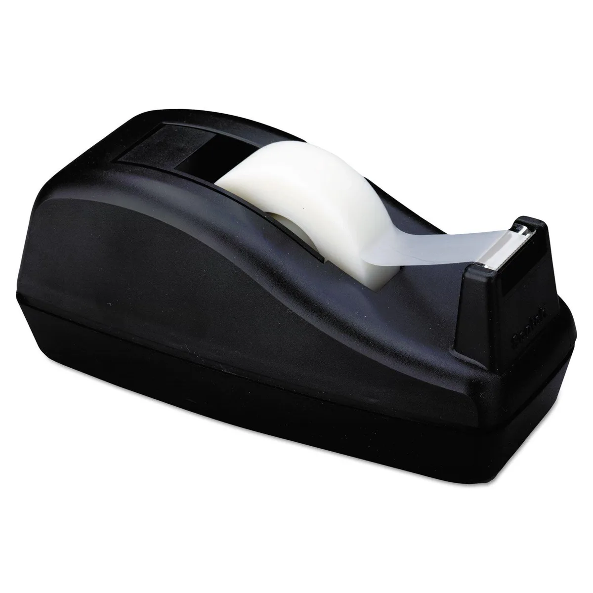  Scotch C-40 Deluxe Desktop Tape Dispenser Black 1 inch core — product photo
