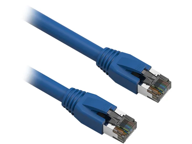 Nippon Labs Nippon Labs 60CAT8-35-24BU network ethernet cable 35 ft Cat8 S/FTP 24 AWG 2000 MHz 40 Gbps Blue — product photo