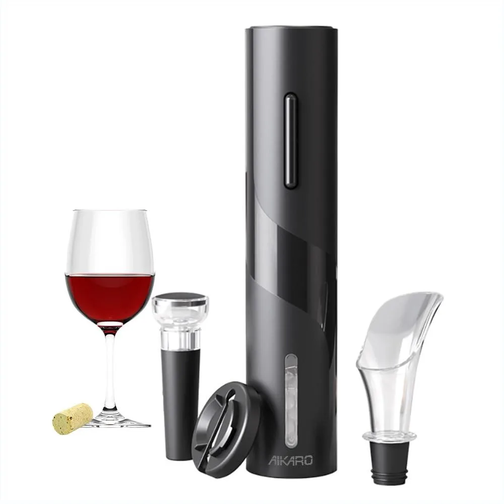 AIKARO KB1-601901 Electric Wine Bottle Opener Set — product photo