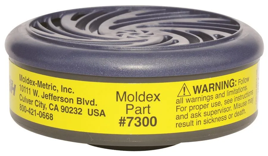Moldex Moldex 7300 Combination Cartridge Yellow PK2 — product photo