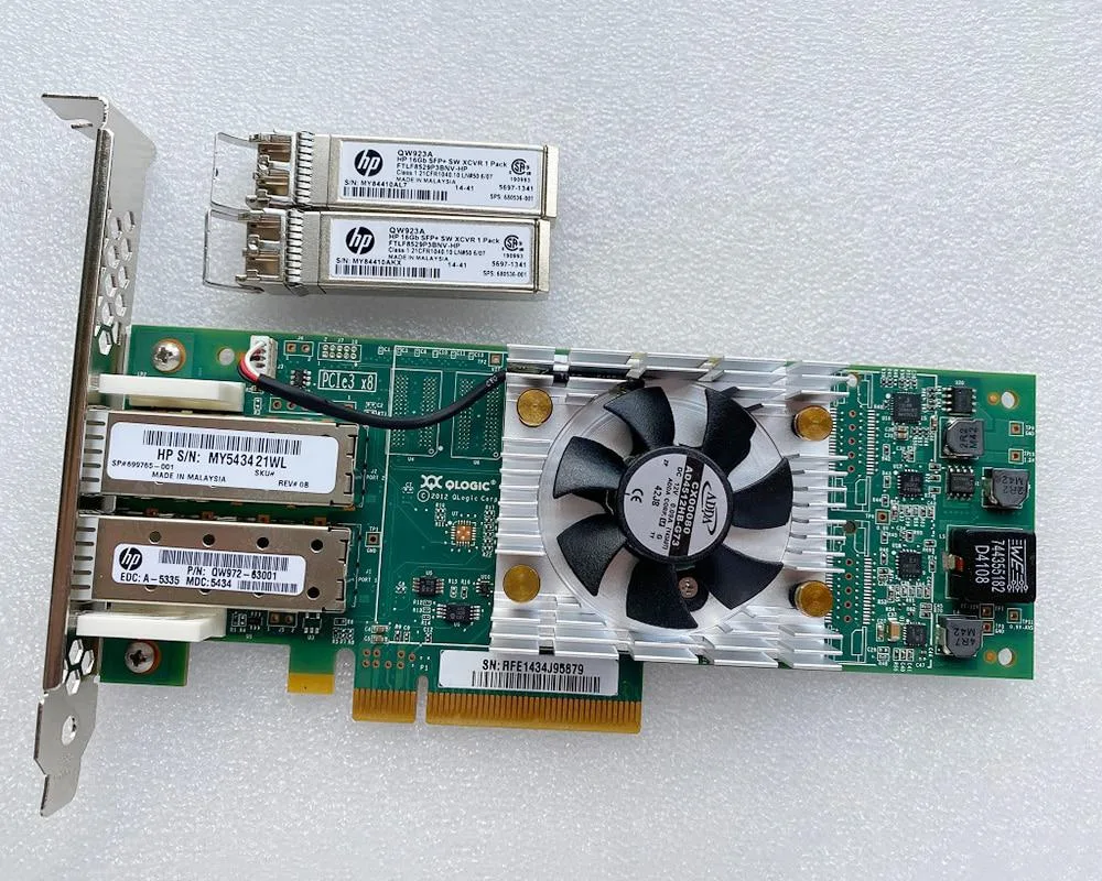 Graviton Graviton QLE2662 16GB Dual Port PCIe FC Server Adapter — product photo