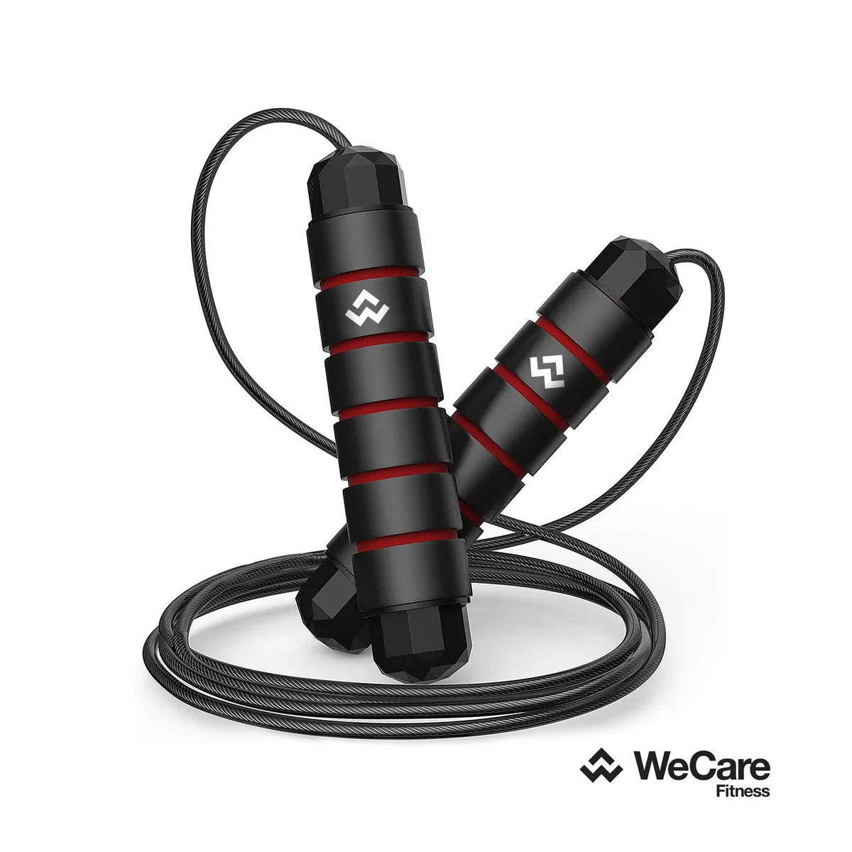WeCare WeCare WF-JP-180G 180 g jump rope 4.5 mm 2.8 m Black — product photo