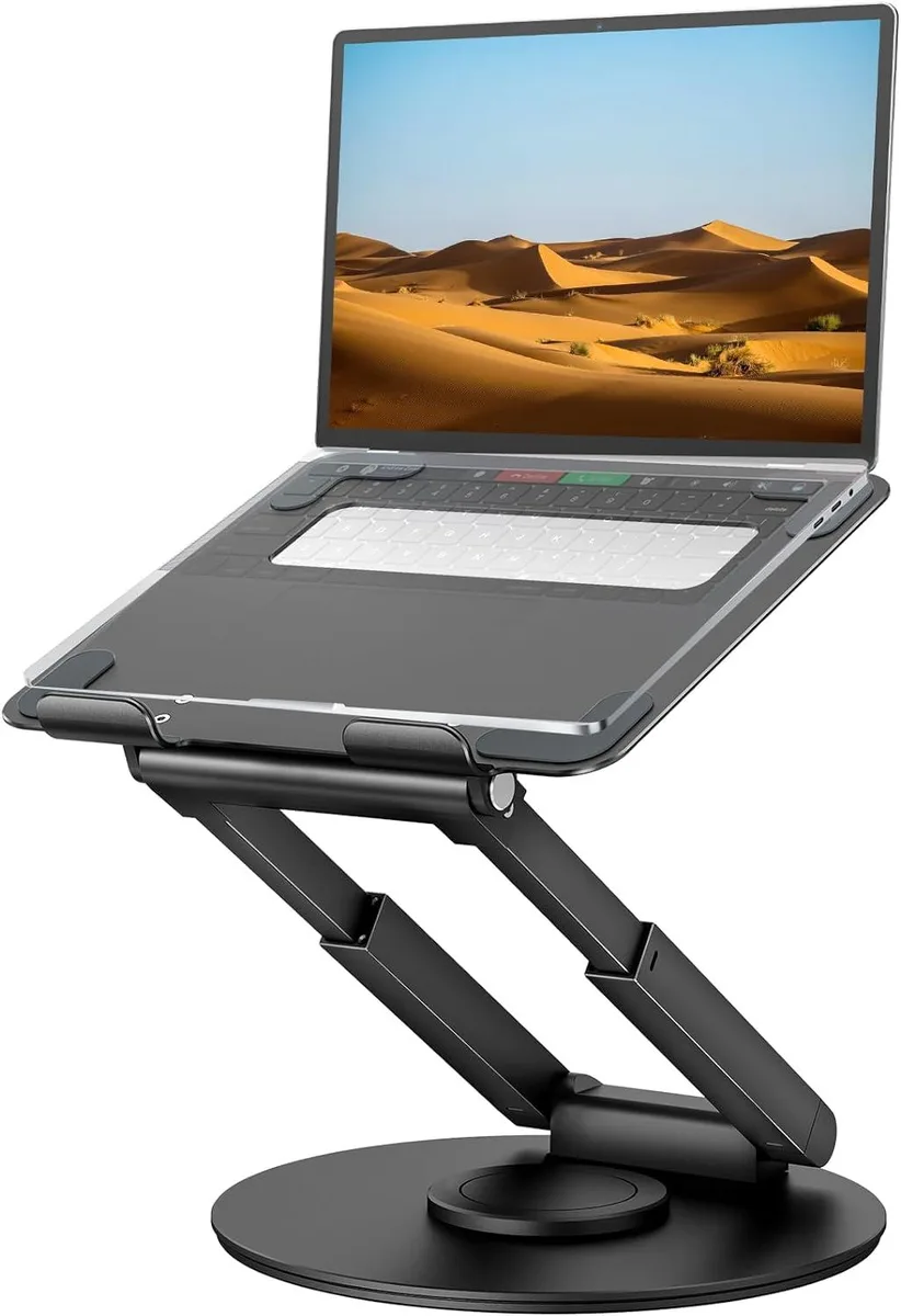 BFKK BFKK Telescopic Laptop Stand 360° Swivel 2.1-21" Black — product photo