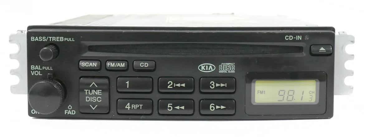 1 Factory Radio 1 Factory Radio 96160-3C102 AM FM CD Receiver for 2002-2006 Kia Optima Magentis — product photo