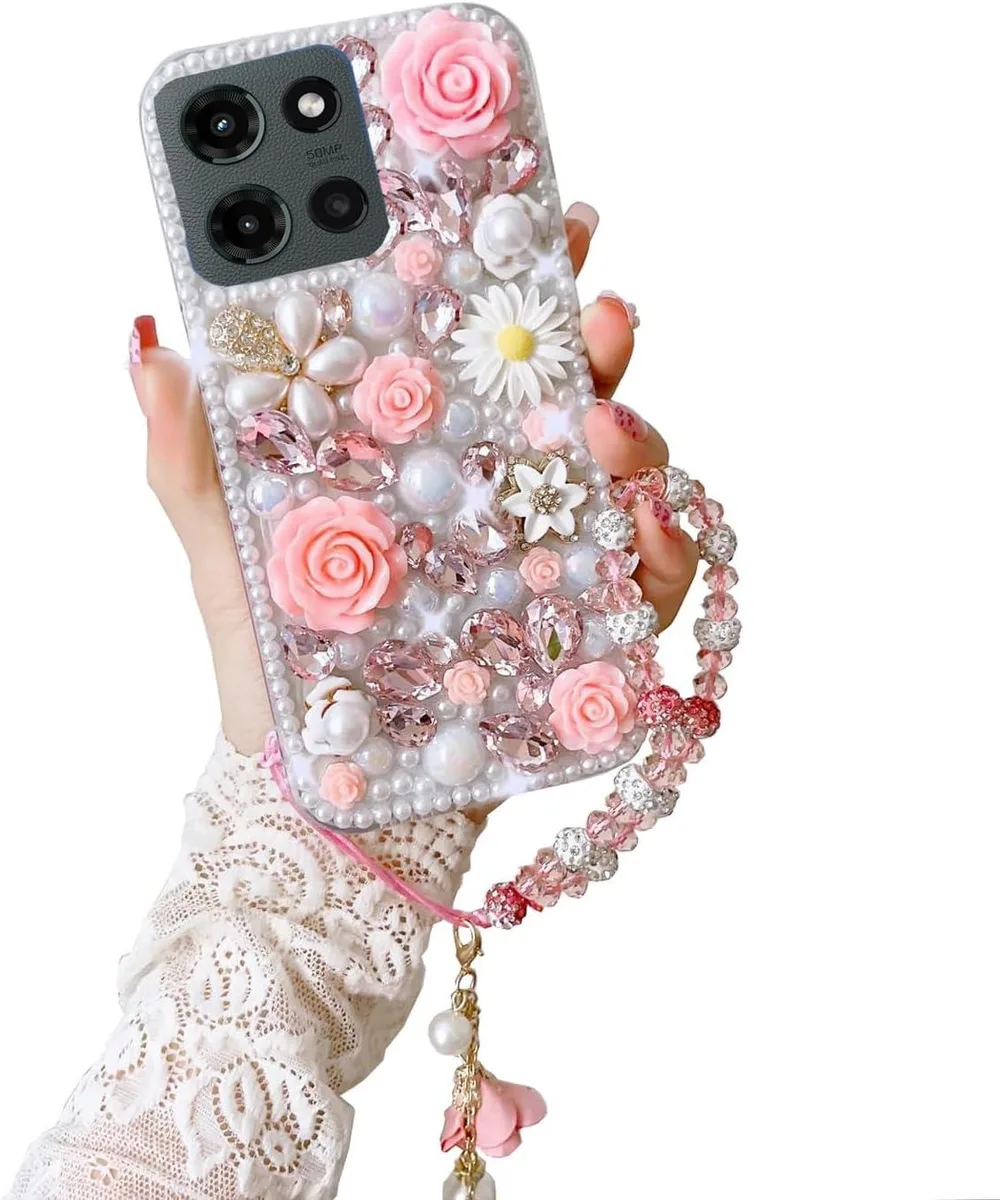 Transcend Transcend Bling Case for Moto G 2025/2026 G Play 2026 Pink — product photo