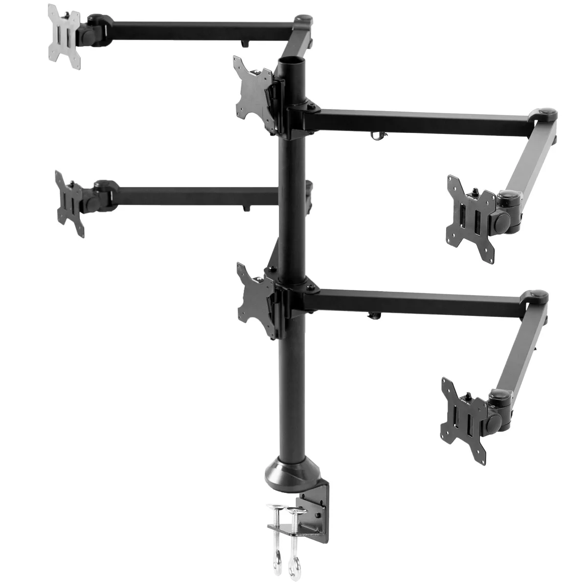 VIVO VIVO STAND-V106A hex monitor desk mount six screens 23-32 — product photo