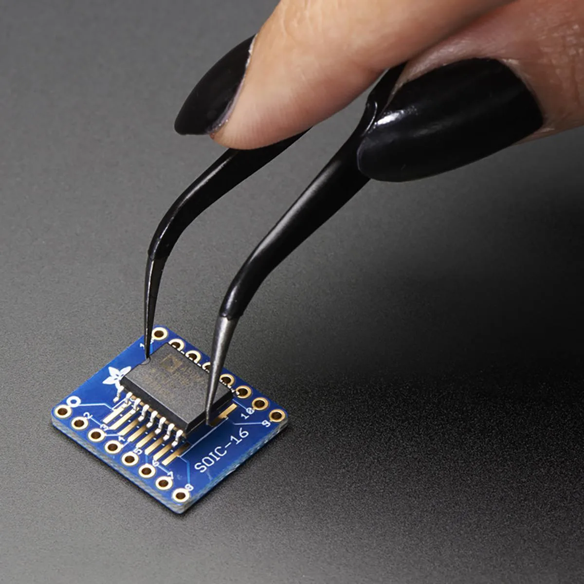 Adafruit Adafruit SMT Breakout PCB SOIC-16 TSSOP-16 3 pack — product photo
