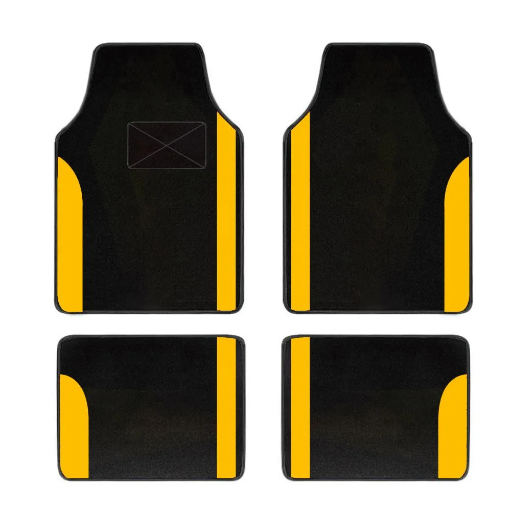 CJSolvesIt! CJSolvesIt! Universal Floor Mats 4pcs Yellow 1550g — product photo
