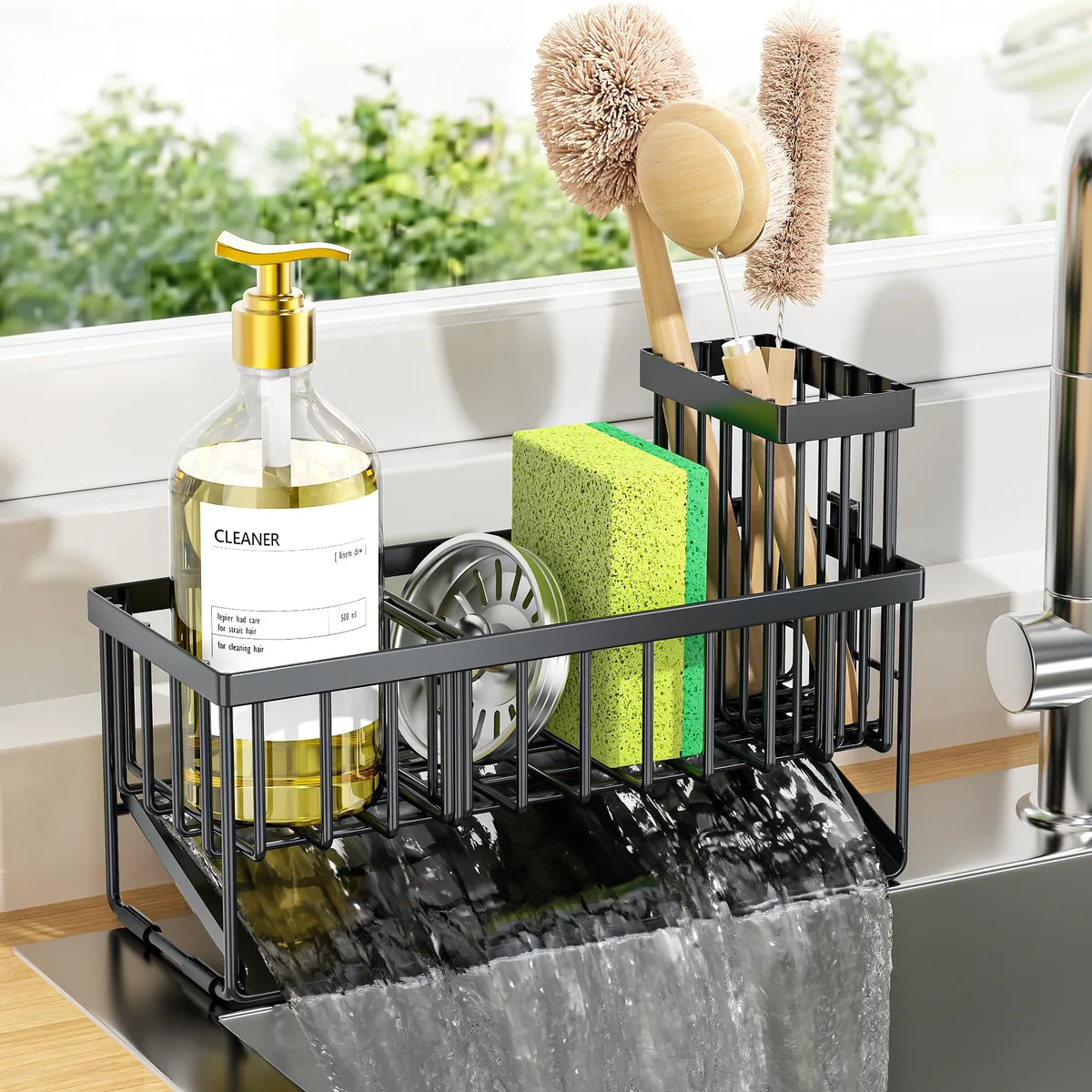  Cisily Sink Caddy Sponge Holder 304 Stainless Steel — product photo