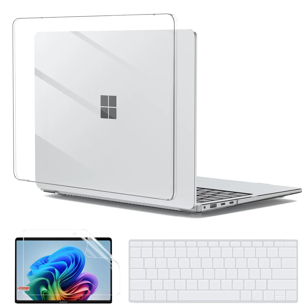  G JGOO 2095 Crystal Clear Hard Case for 13-inch Surface Laptop 2025 Model 2095 — product photo